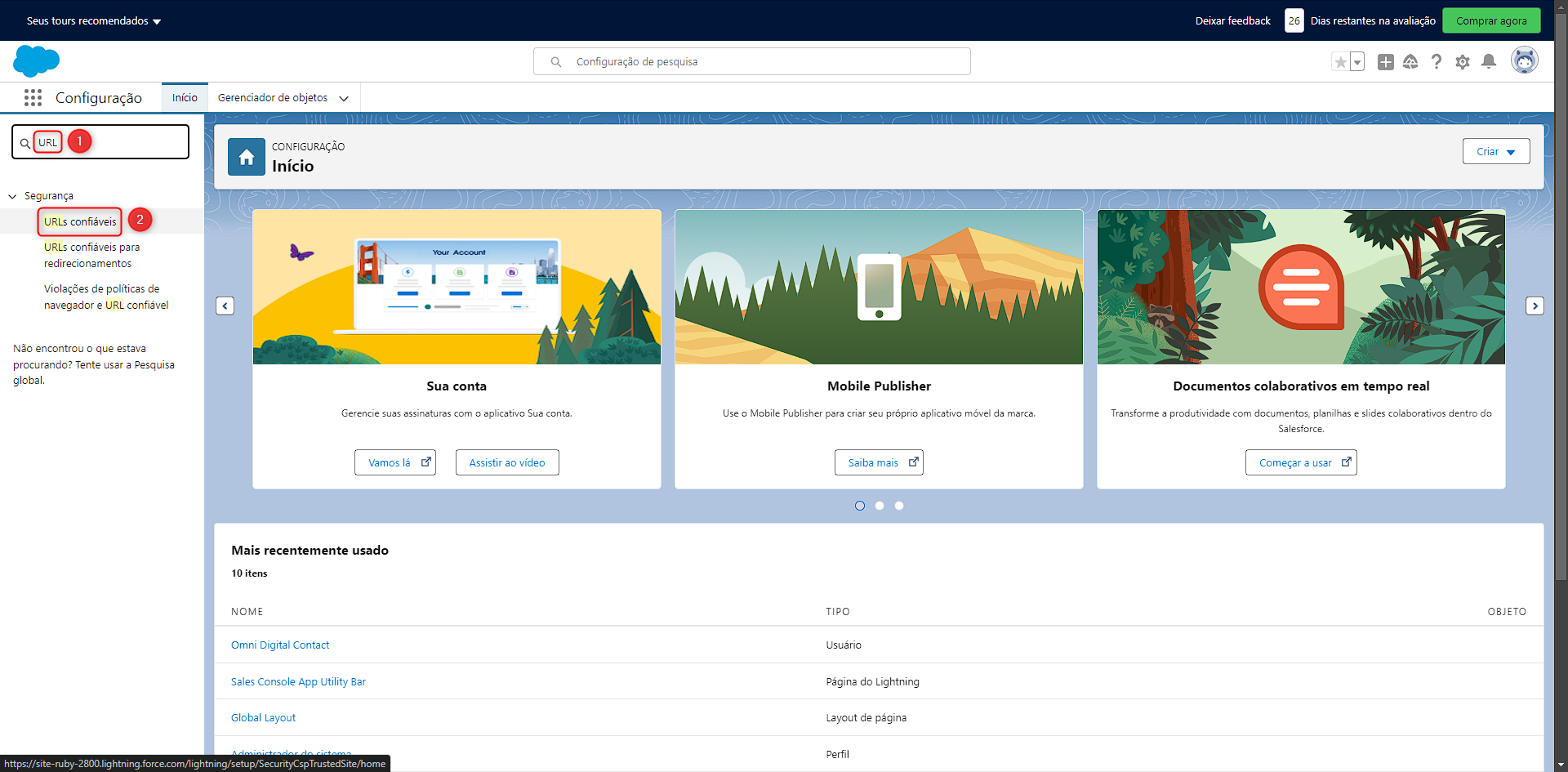 :class=sombracaixa Configurar Salesforce parte 5