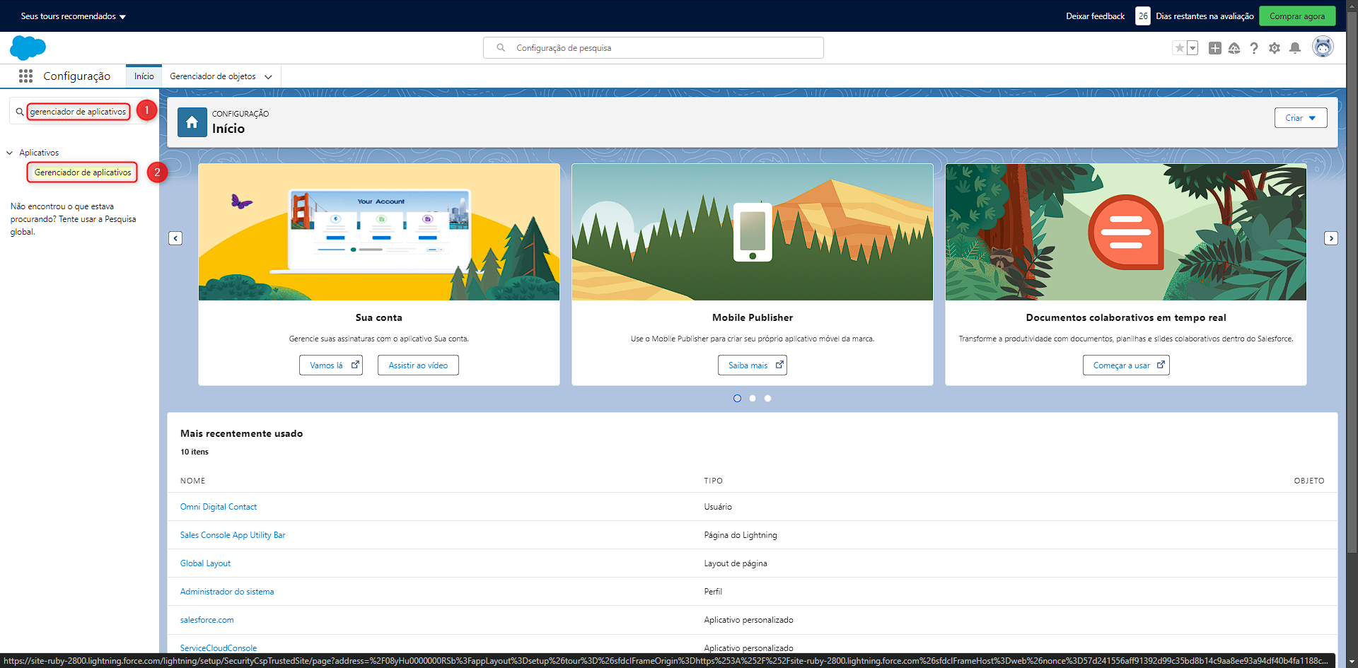 :class=sombracaixa Configurar Salesforce parte 8