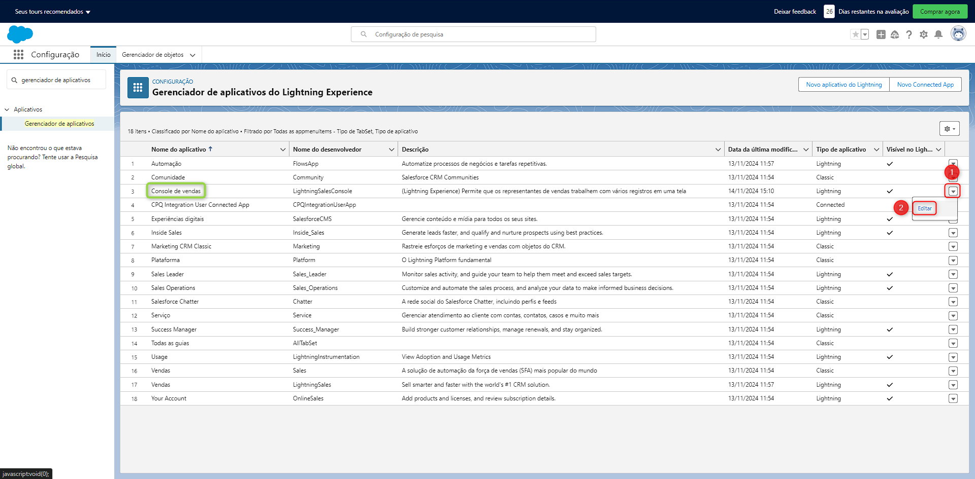 :class=sombracaixa Configurar Salesforce parte 9