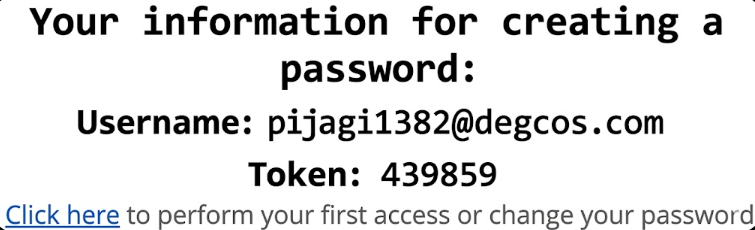 :class=sombracaixa Email de Primeiro Login